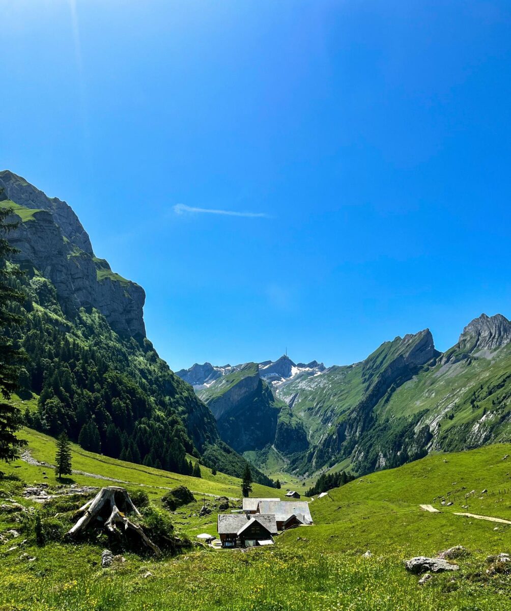Alp Grosshütten am Seealpsee, Berggasthaus Forelle