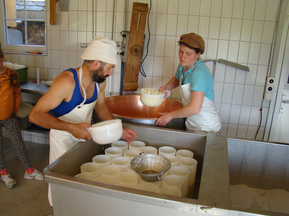 Alpkäserei am Seealpsee, Berggasthaus Forelle